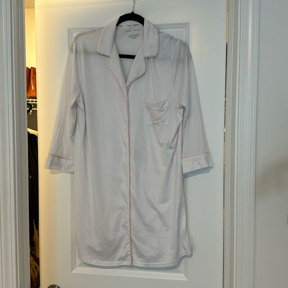 Rae Dunn “Bride” night gown